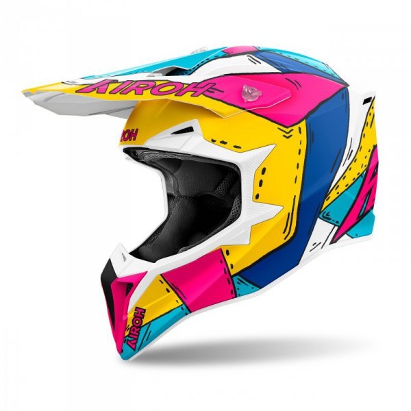KASK MOTOCYKLOWY AIROH WRAAAP PAINT MATT XS