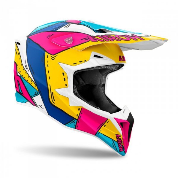 KASK MOTOCYKLOWY AIROH WRAAAP PAINT MATT XS
