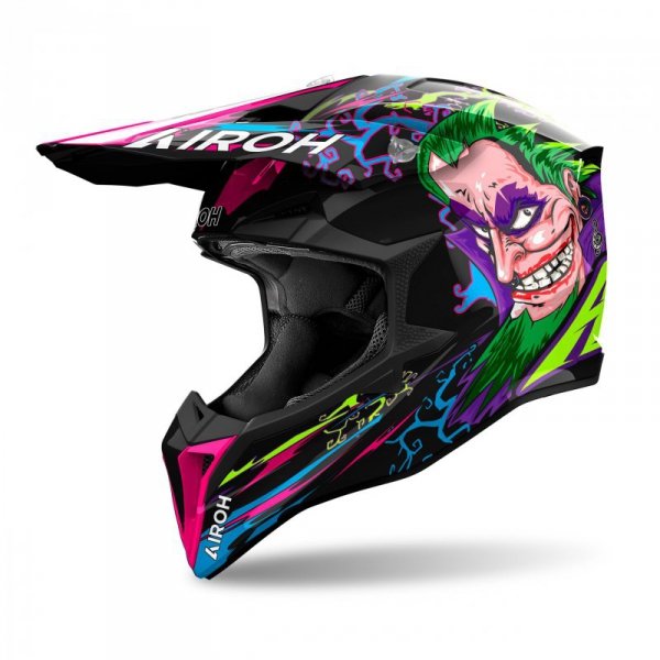 KASK MOTOCYKLOWY AIROH WRAAAP MUSIC GLOSS S