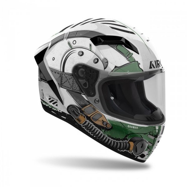 KASK MOTOCYKLOWY AIROH CONNOR ALLIGATOR GLOSS S