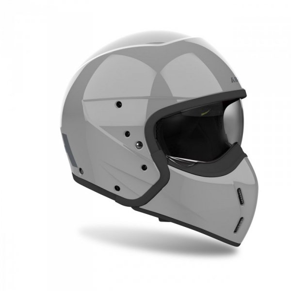 KASK MOTOCYKLOWY AIROH J110 COLOR CEMENT GREY GLOSS XXL