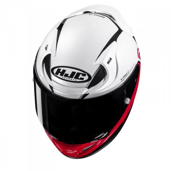 KASK MOTOCYKLOWY HJC RPHA12 KOS RED WHITE M