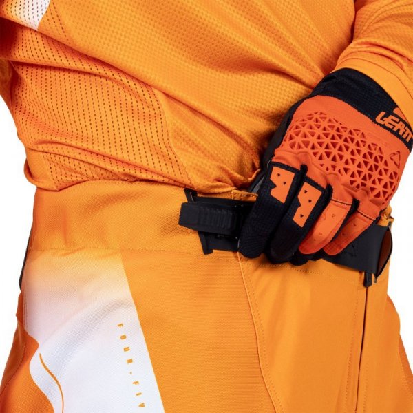 SPODNIE OFFROADOWE LEATT MOTO 4.5 ORANGE S S