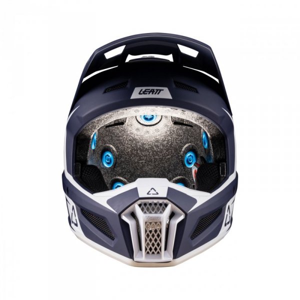 KASK MOTOCYKLOWY Z GOGLAMI JUNIOR LEATT KIT MOTO 3.5 BLUE L