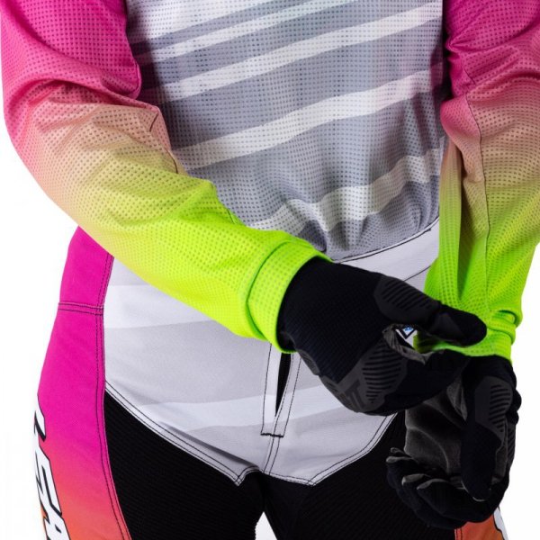 STRÓJ OFFROADOWY BLUZA I SPODNIE JUNIOR LEATT RIDE KIT 3.5 RETRO PINK M