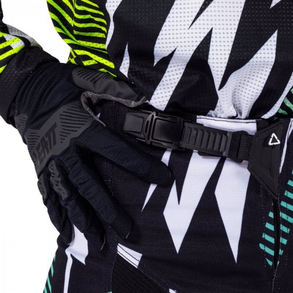 STRÓJ OFFROADOWY BLUZA I SPODNIE JUNIOR LEATT RIDE KIT 3.5 STORM TEAL M