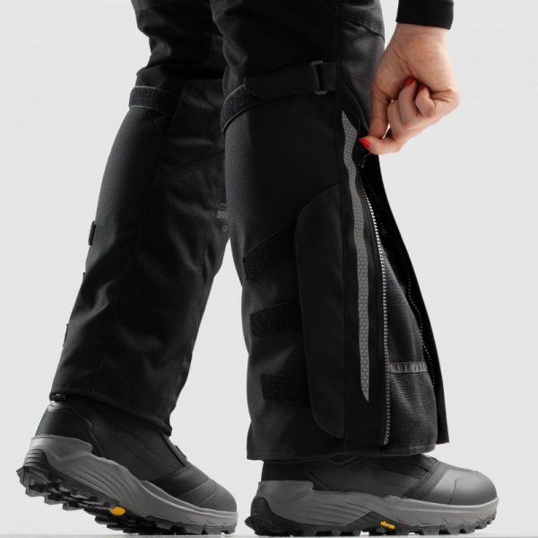 SPODNIE MOTOCYKLOWE TEKSTYLNE DAMSKIE REBELHORN HARDY 3.0 BLACK W6XL