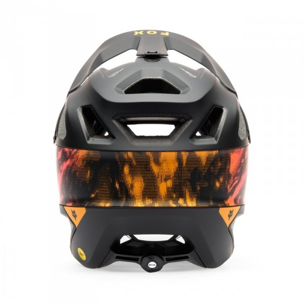 KASK ROWEROWY FOX DROPFRAME PRO KAIROS BLACK M