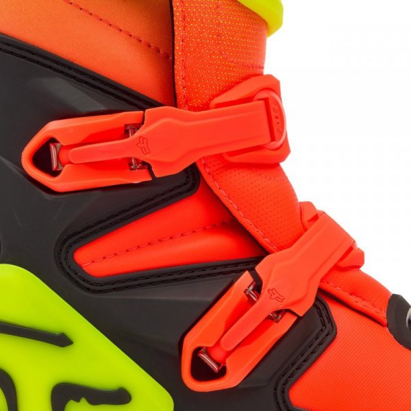 BUTY MOTOCYKLOWE FOX COMP ORANGE YELLOW 12