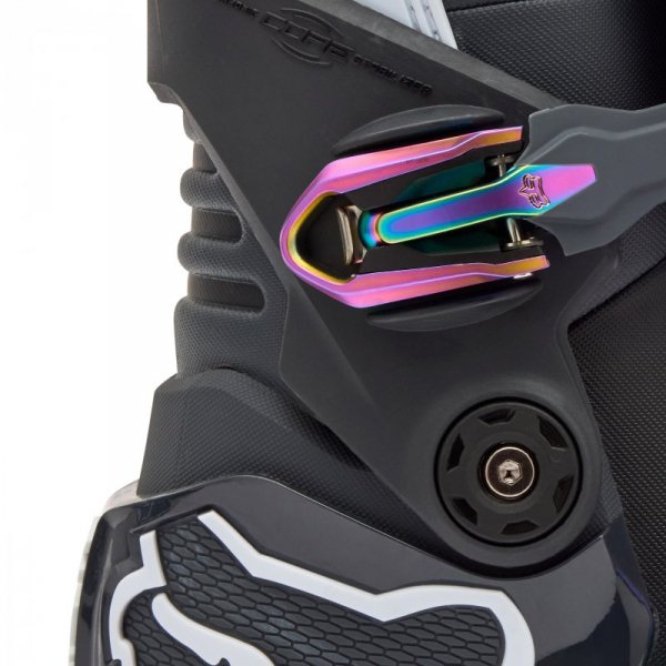 BUTY MOTOCYKLOWE FOX MOTION BLACK GREY WHITE 9