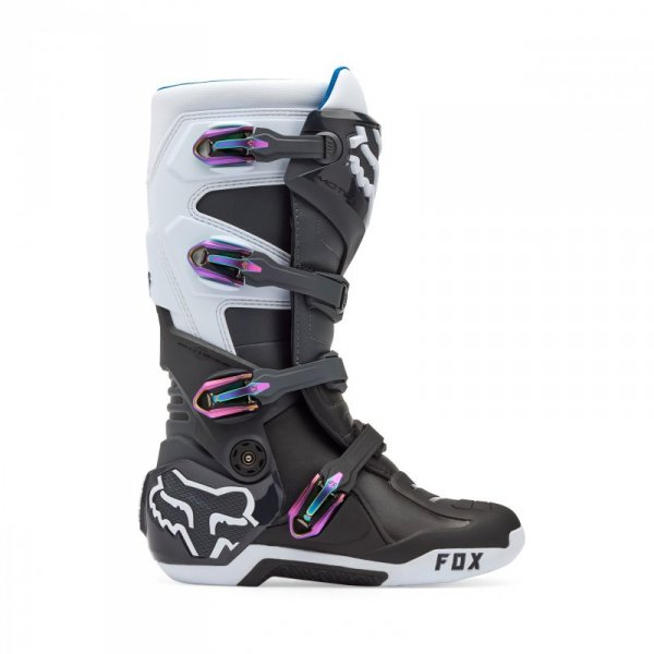 BUTY MOTOCYKLOWE FOX MOTION BLACK GREY WHITE 11