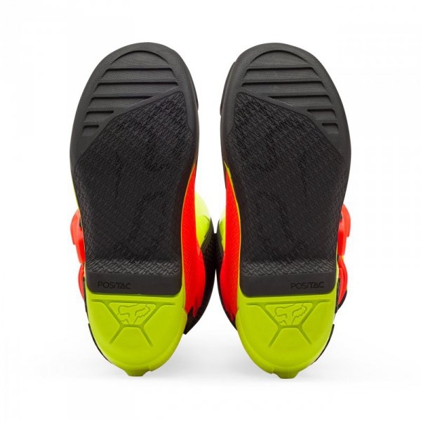 BUTY MOTOCYKLOWE JUNIOR FOX COMP ORANGE YELLOW Y6