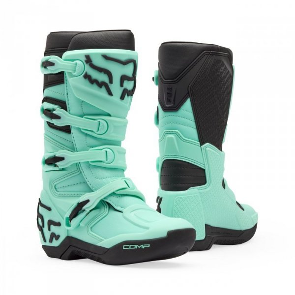 BUTY MOTOCYKLOWE JUNIOR FOX COMP TEAL Y8
