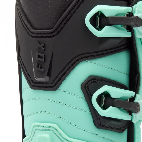 BUTY MOTOCYKLOWE JUNIOR FOX COMP TEAL Y8