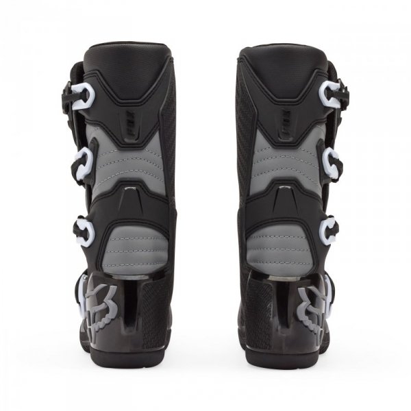 BUTY MOTOCYKLOWE JUNIOR FOX COMP CORE BLACK GREY Y4
