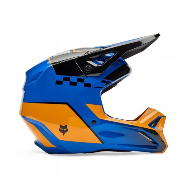 KASK MOTOCYKLOWY FOX V1 COLLECT BLUE S