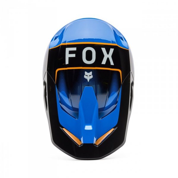 KASK MOTOCYKLOWY FOX V1 COLLECT BLUE S