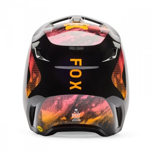 KASK MOTOCYKLOWY FOX V1 KAIROS TANGERINE XL