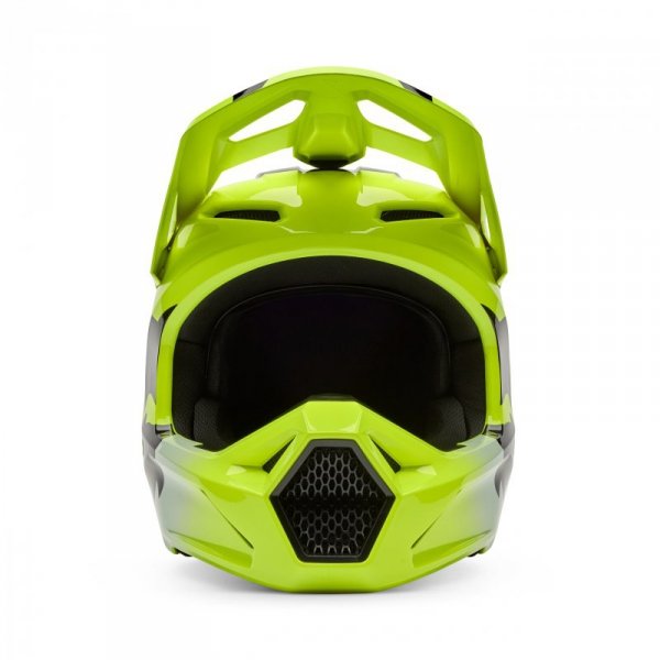 KASK MOTOCYKLOWY FOX V1 SHIELD FLUO YELLOW XXL