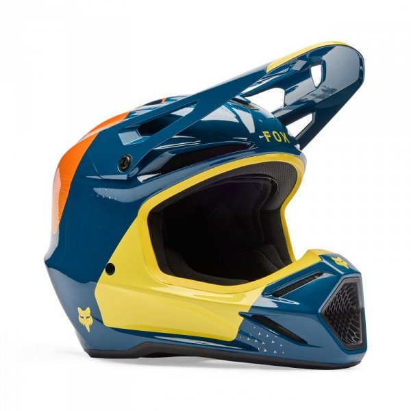 KASK MOTOCYKLOWY FOX V3 TINE TWILIGHT M