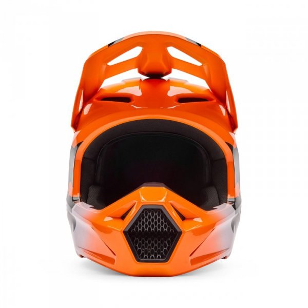 KASK MOTOCYKLOWY JUNIOR FOX V1 SHIELD FLUO ORANGE YS