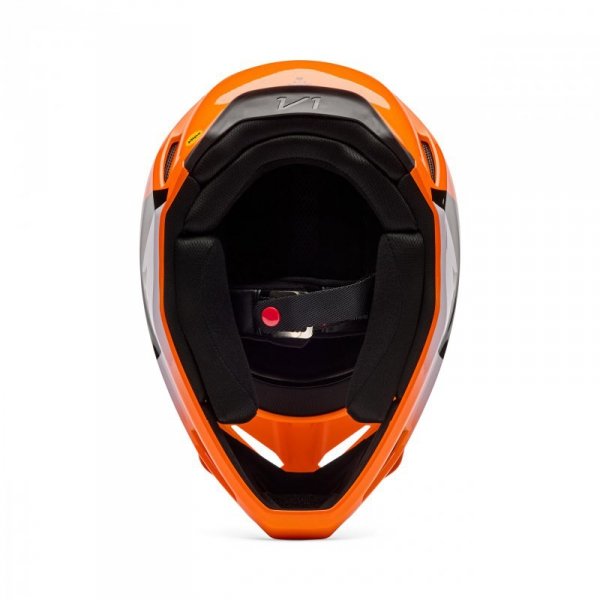 KASK MOTOCYKLOWY JUNIOR FOX V1 SHIELD FLUO ORANGE YS