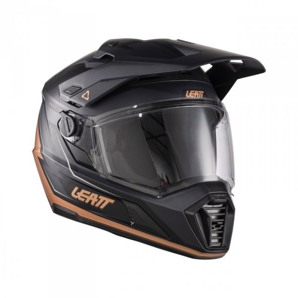 KASK MOTOCYKLOWY Z GOGLAMI LEATT ADV 7.5 BLACK BRONZE M