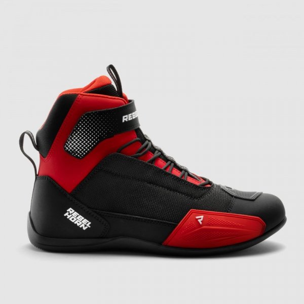 BUTY MOTOCYKLOWE REBELHORN SWIFT BLACK RED 47