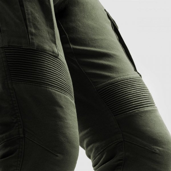 JEANSY MOTOCYKLOWE REBELHORN FASTER OLIVE GREEN 30/34