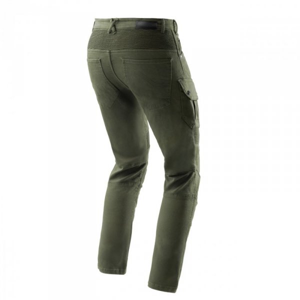 JEANSY MOTOCYKLOWE REBELHORN FASTER OLIVE GREEN 36/34