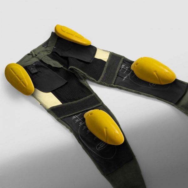 JEANSY MOTOCYKLOWE REBELHORN FASTER OLIVE GREEN 38/34