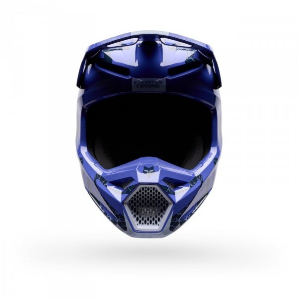 KASK MOTOCYKLOWY JUNIOR FOX V1 DIFFUSE SE PURPLE DOVE YM