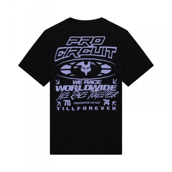 T-SHIRT FOX PRO CIRCUIT OVERSIZED BLACK M