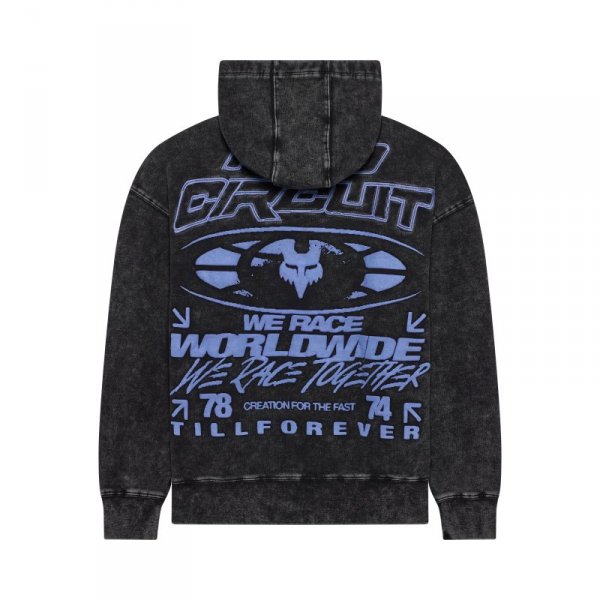 BLUZA Z KAPTUREM FOX PRO CIRCUIT FLEECE PO BLACK XL