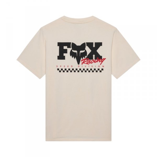 T-SHIRT FOX CHECKER 195 ORIGINAL OFF WHITE XL