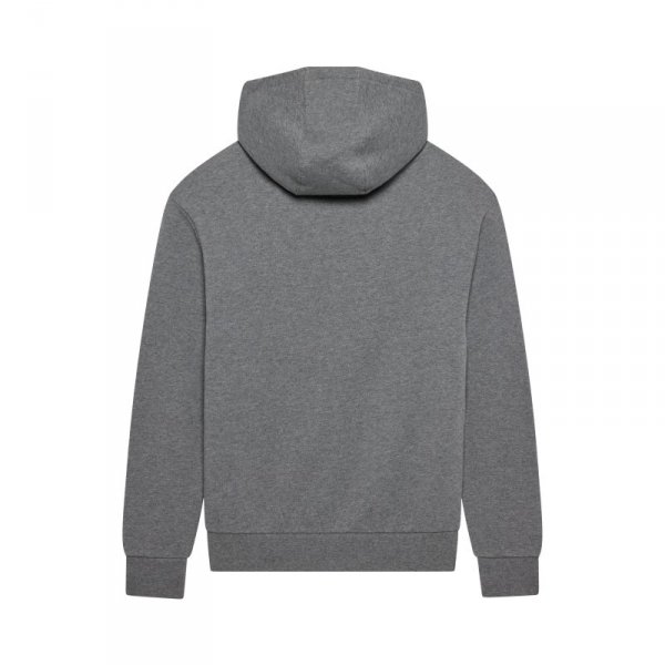 BLUZA Z KAPTUREM DAMSKA FOX CHECKER FLEECE PO HEATHER GRAPHITE M