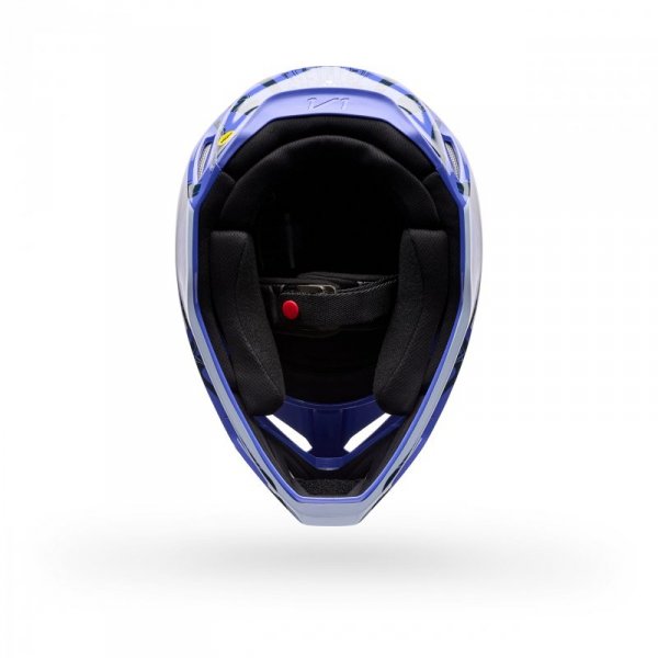 KASK MOTOCYKLOWY FOX V1 DIFFUSE SE PURPLE DOVE S