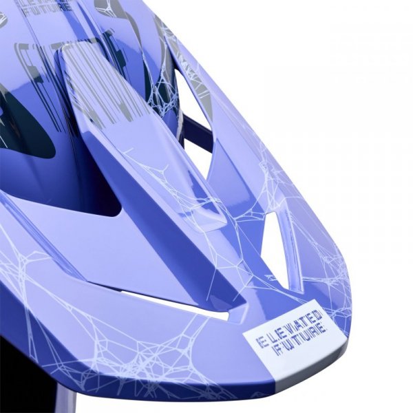 KASK MOTOCYKLOWY FOX V1 DIFFUSE SE PURPLE DOVE M