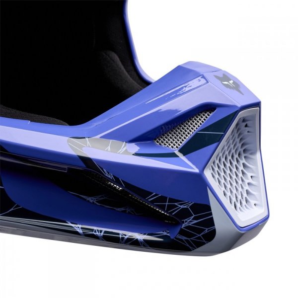 KASK MOTOCYKLOWY FOX V1 DIFFUSE SE PURPLE DOVE M