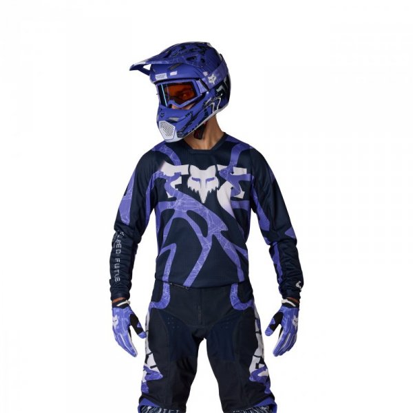 BLUZA MOTOCYKLOWA FOX 180 DIFFUSE SE BLUEBERRY XXL