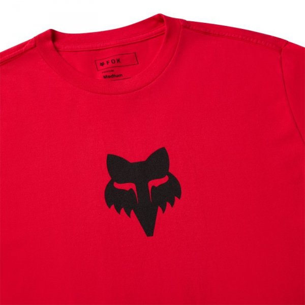 T-SHIRT FOX HEAD 195 ORIGINAL FLAME RED XL