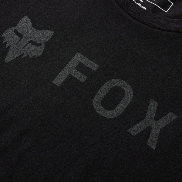 T-SHIRT FOX ABSOLUTE 195 ORIGINAL BLACK BLACK S