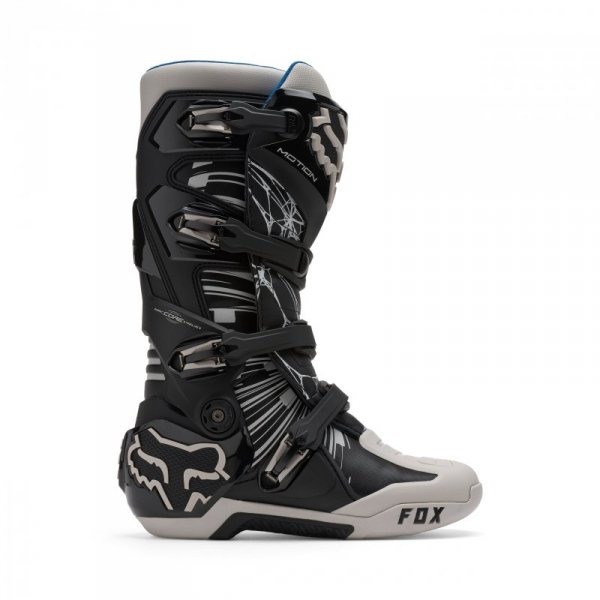 BUTY MOTOCYKLOWE FOX MOTION DIFFUSE SE BLACK GREY 9