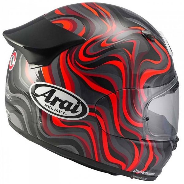 KASK MOTOCYKLOWY ARAI QUANTIC SWIRL RED M 03
