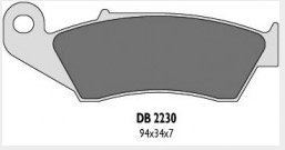 Delta Braking KAWASAKI 250 KX (95-08) klocki hamulcowe przód