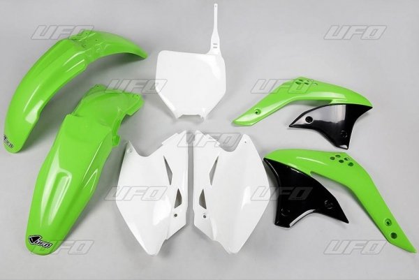 UFO KOMPLET PLASTIKÓW KAWASAKI KXF 450 '07 KOLOR OEM