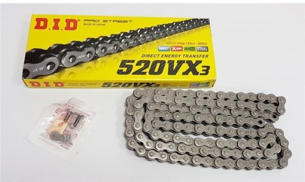 DID JT zestaw napędowy Kawasaki EX650 Ninja 650/KRT/ABS  (17-20)