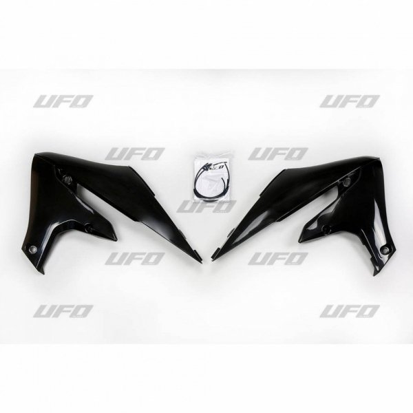 UFO OSŁONY CHŁODNICY YAMAHA WRF 250 '20-'22 , WRF 450 '19-'22 KOLOR CZARNY