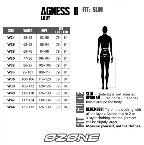 JEANSY MOTOCYKLOWE DAMSKIE OZONE AGNESS 2 BLUE 30/28 W30/28