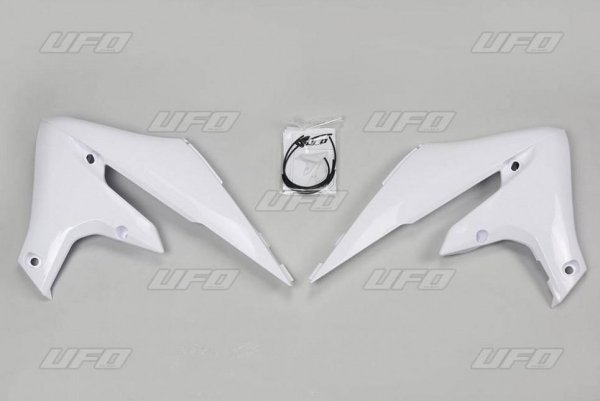 UFO OSŁONY CHŁODNICY YAMAHA YZF 450 '18-'22, YZF 250 '19-'22 KOLOR BIAŁY